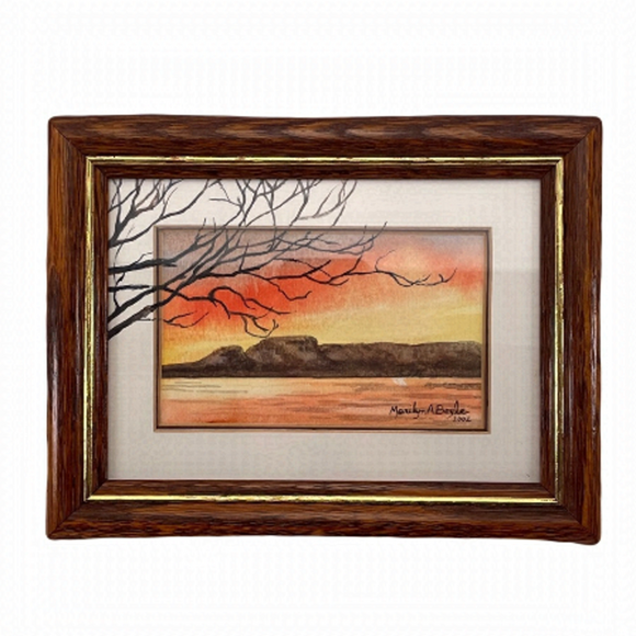 Marilyn A. Boyle Original of Sleeping Giant Lake Superior - Picture 1 of 12